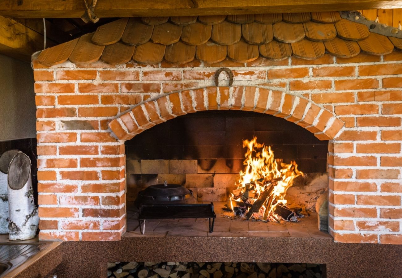 Maison à Rakovica - Maison de vacances dans Rakovica avec terrasse, WIFI, Machine à laver (4488-2)