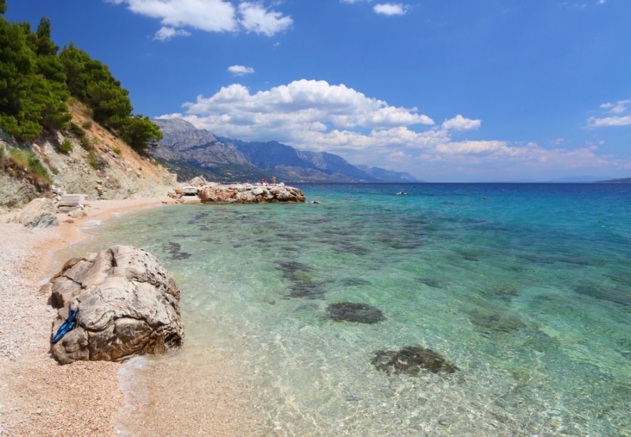 Studio à Podgora - Appartement Studio dans Podgora avec vue mer, Balcon, Climatisation, WIFI (4492-4)