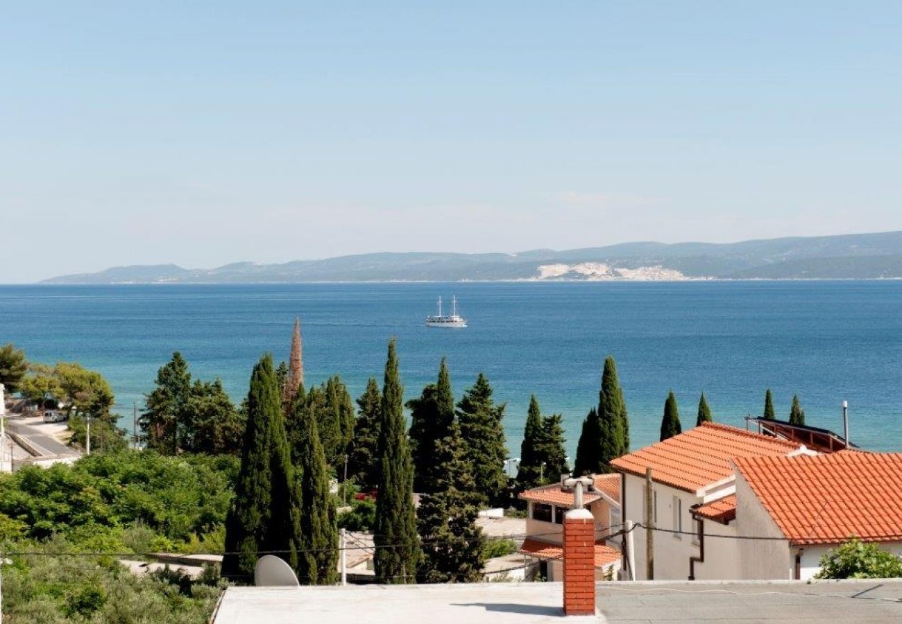 Studio à Duce - Appartement Studio dans Duće avec vue mer, Balcon, Climatisation, WIFI (132-4)