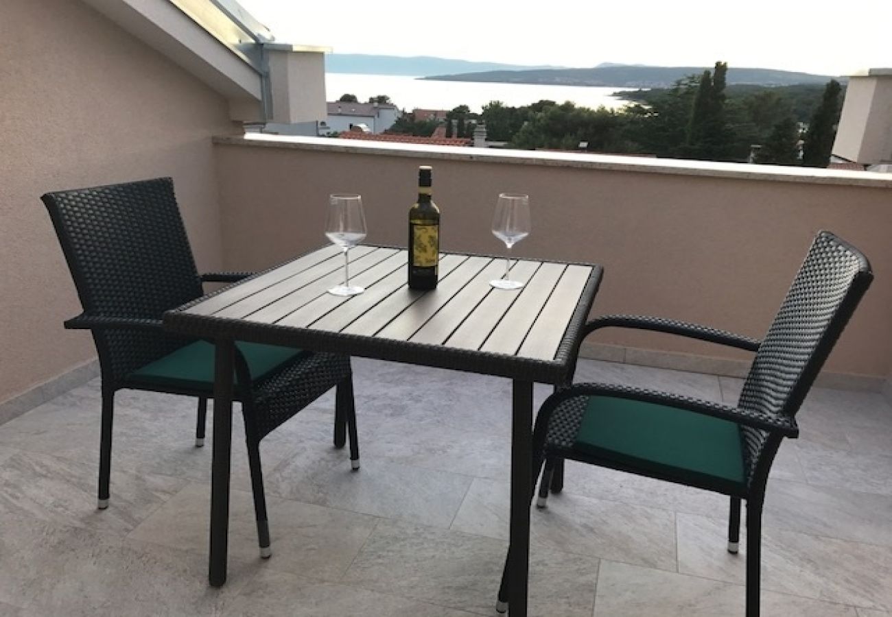 Appartement à Punat - Appartement dans Punat avec vue mer, terrasse, Climatisation, WIFI (4534-2)