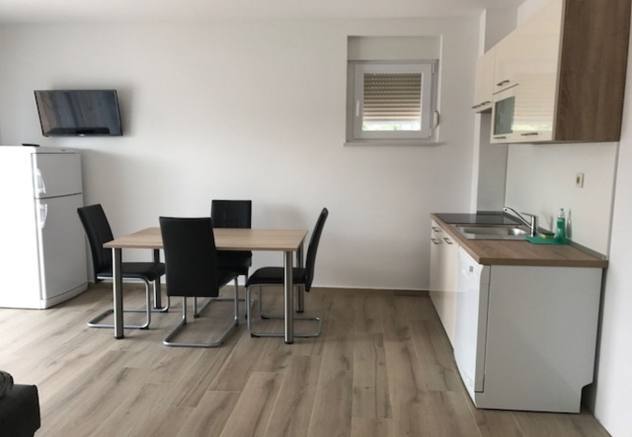 Appartement à Punat - Appartement dans Punat avec terrasse, Climatisation, WIFI, Machine à laver (4534-3)