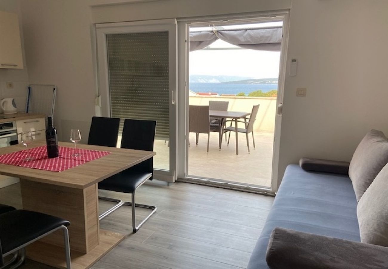 Appartement à Punat - Appartement dans Punat avec vue mer, terrasse, Climatisation, WIFI (4534-4)