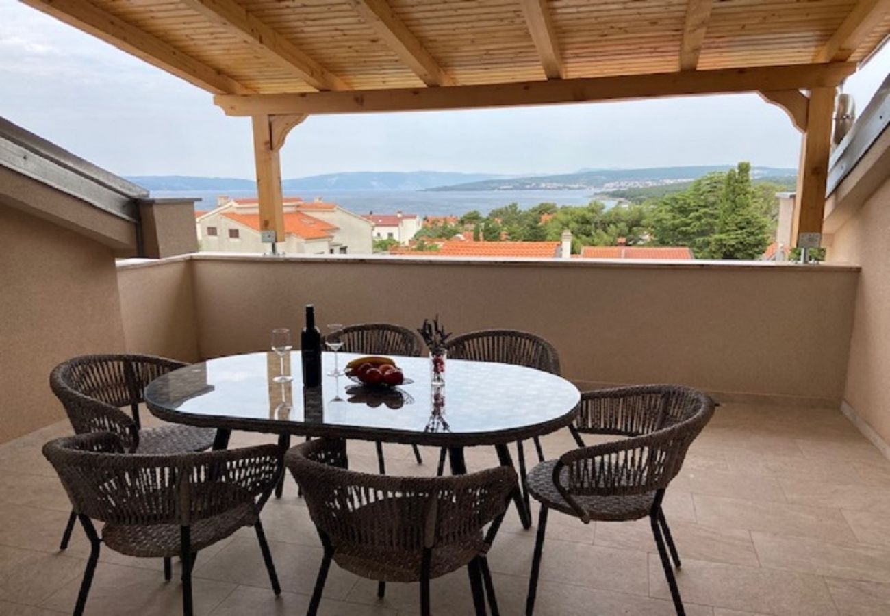 Appartement à Punat - Appartement dans Punat avec vue mer, terrasse, Climatisation, WIFI (4534-4)