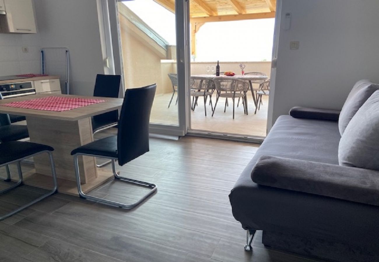 Appartement à Punat - Appartement dans Punat avec vue mer, terrasse, Climatisation, WIFI (4534-4)