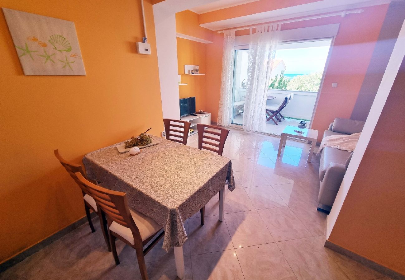 Appartement à Supetarska Draga - Appartement dans Supetarska Draga avec vue mer, terrasse, Climatisation, WIFI (4551-2)