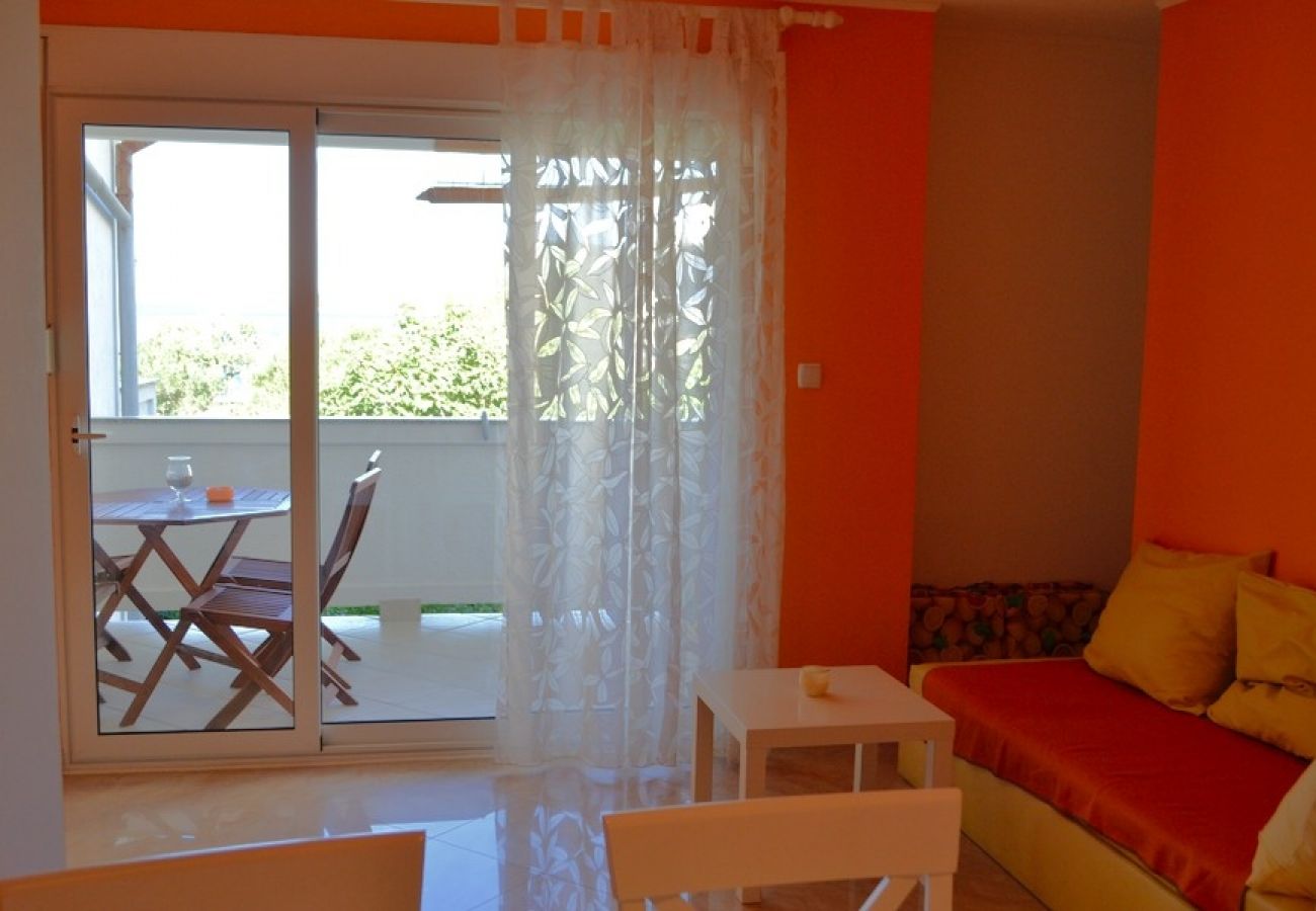 Appartement à Supetarska Draga - Appartement dans Supetarska Draga avec vue mer, terrasse, Climatisation, WIFI (4551-2)