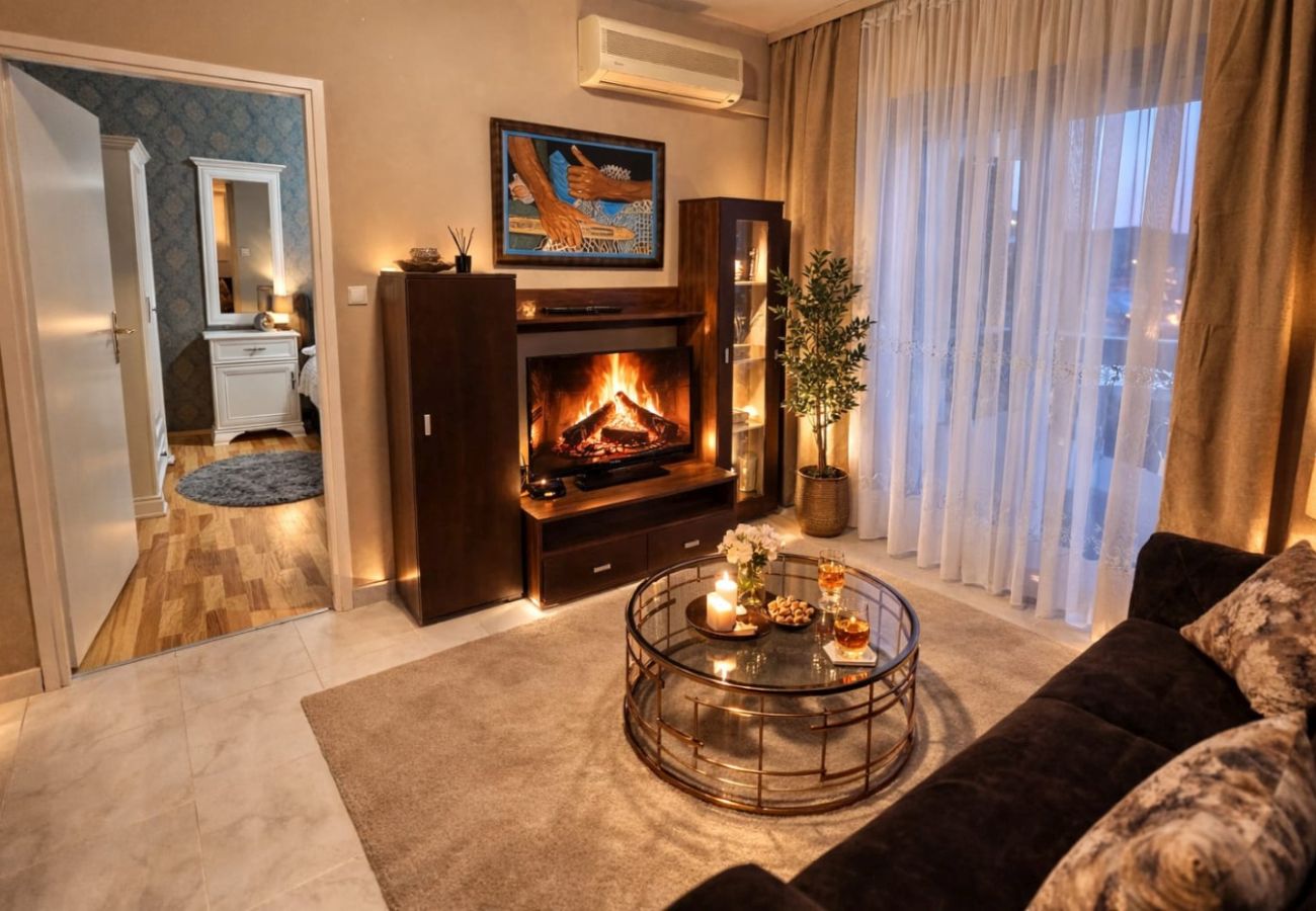 Appartement à Kali - Appartement dans Kali avec vue mer, Balcon, Climatisation, WIFI (4566-4)