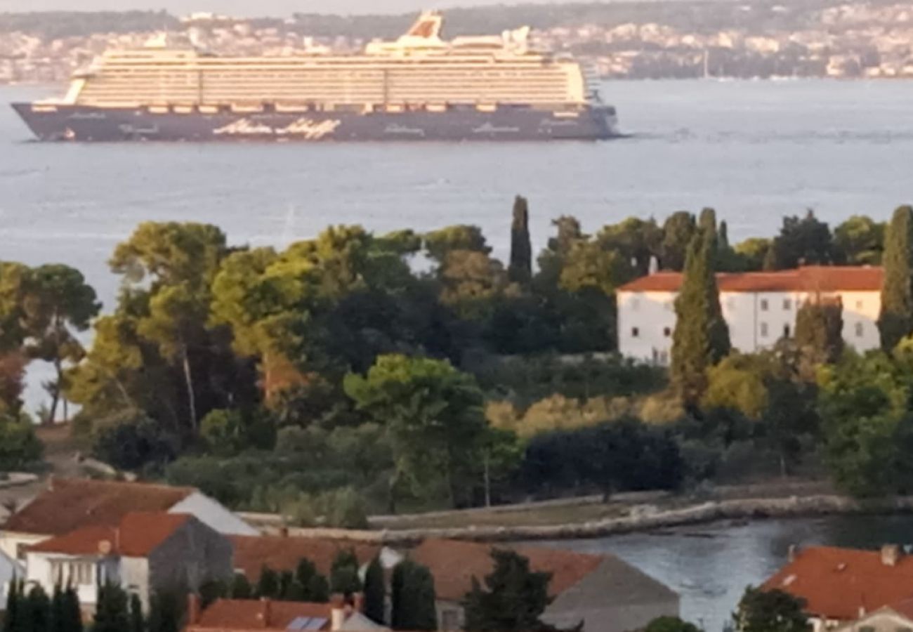 Appartement à Preko - Appartement dans Preko avec vue mer, terrasse, Climatisation, WIFI (4574-1)