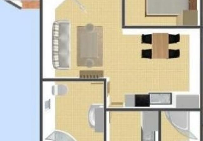 Appartement à Vir - Appartement dans Vir avec vue mer, terrasse, Climatisation, WIFI (4595-5) Appartement à Vir - Appartement dans Vir avec vue mer, terrasse, Climatisation, WIFI (4595-5)