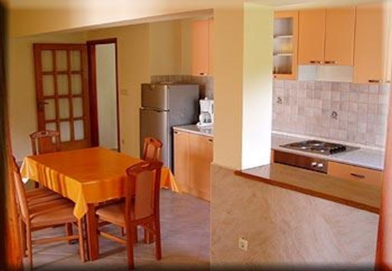 Appartement à Kampor - Appartement dans Kampor avec vue mer, terrasse, Climatisation, WIFI (4610-5)