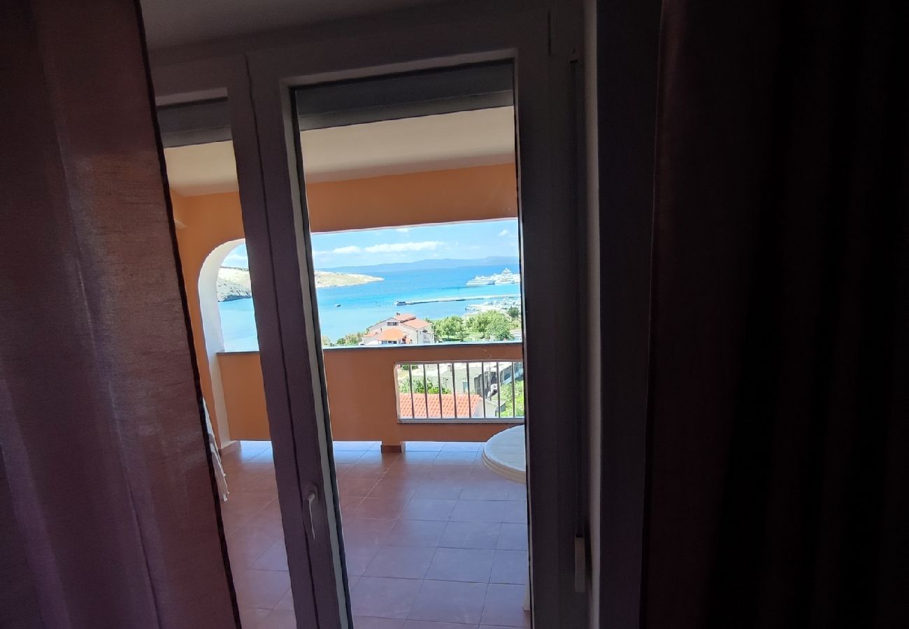 Appartement à Lopar - Appartement dans Lopar avec vue mer, terrasse, Climatisation, WIFI (4618-2)