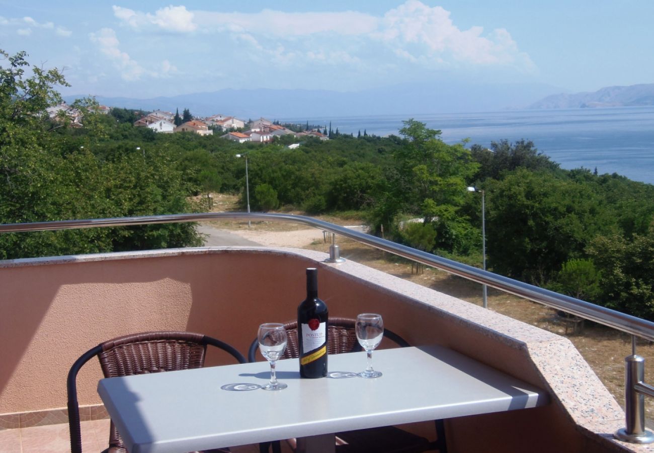 Appartement à Dramalj - Appartement dans Dramalj avec vue mer, Balcon, Climatisation, WIFI (4623-4)