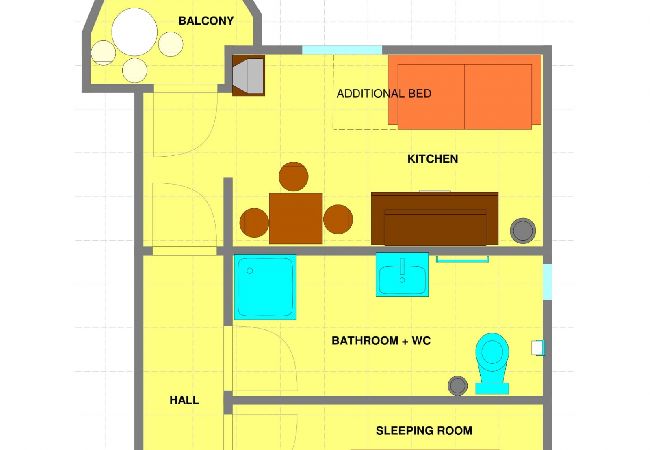Appartement à Dramalj - Appartement dans Dramalj avec vue mer, Balcon, Climatisation, WIFI (4623-8) Appartement à Dramalj - Appartement dans Dramalj avec vue mer, Balcon, Climatisation, WIFI (4623-8)