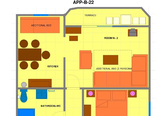 Appartement à Dramalj - Appartement dans Dramalj avec vue mer, Balcon, Climatisation, WIFI (4623-11) Appartement à Dramalj - Appartement dans Dramalj avec vue mer, Balcon, Climatisation, WIFI (4623-11)