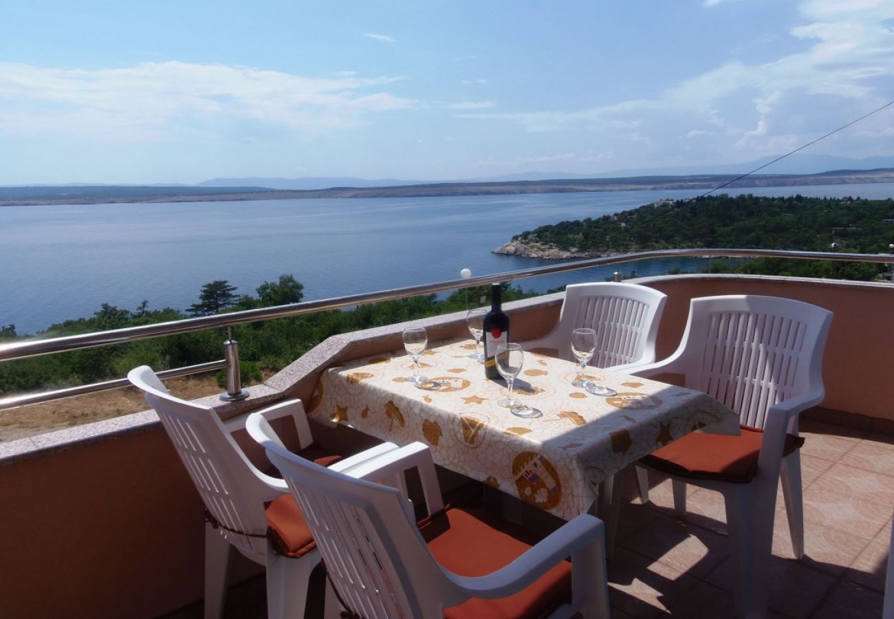 Appartement à Dramalj - Appartement dans Dramalj avec vue mer, Balcon, Climatisation, WIFI (4623-11)