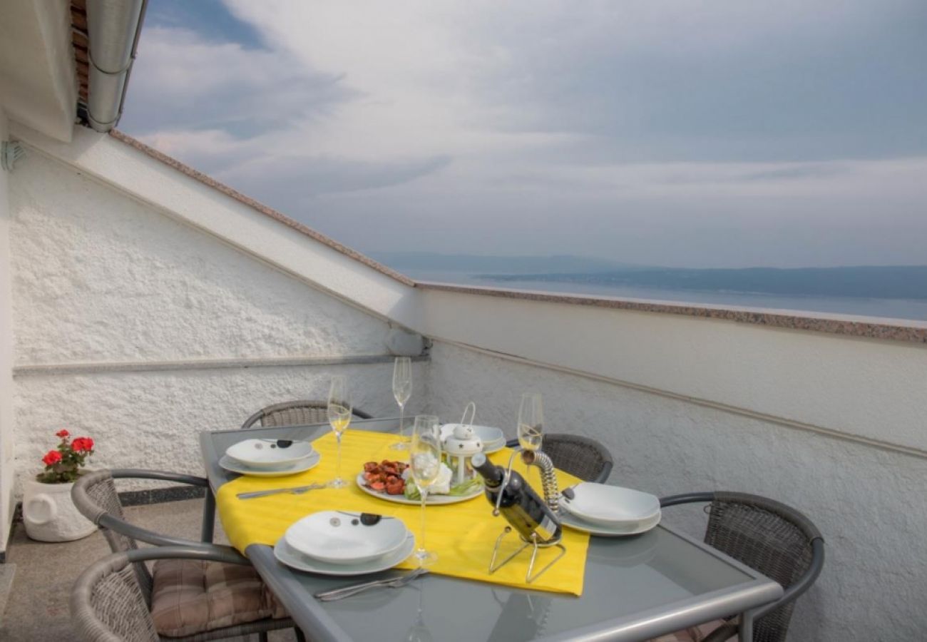 Appartement à Crikvenica - Appartement dans Crikvenica avec vue mer, terrasse, Climatisation, WIFI (4628-55)