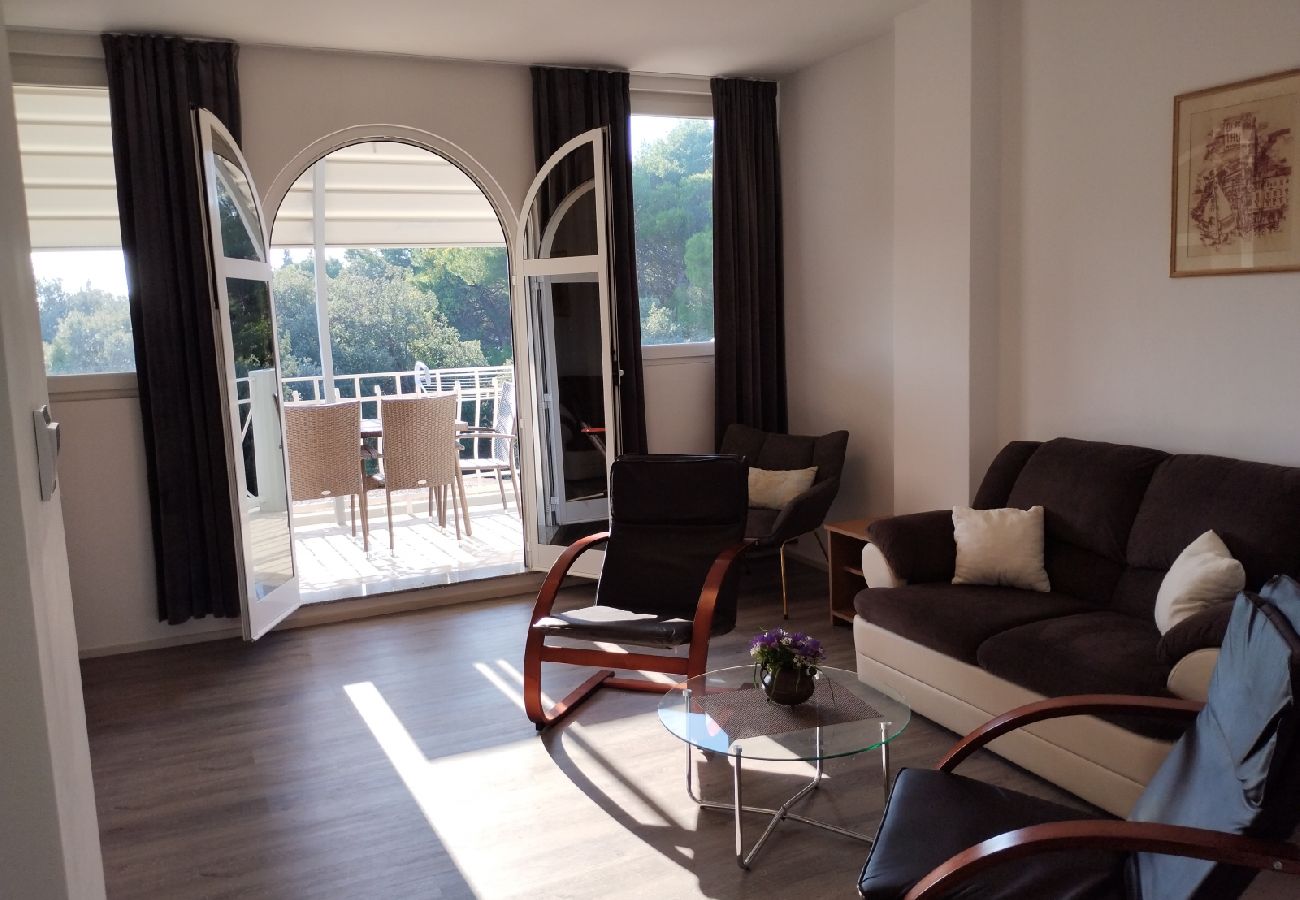 Appartement à Rovinj - Appartement dans Rovinj avec terrasse, Climatisation, WIFI, Machine à laver (4686-3)