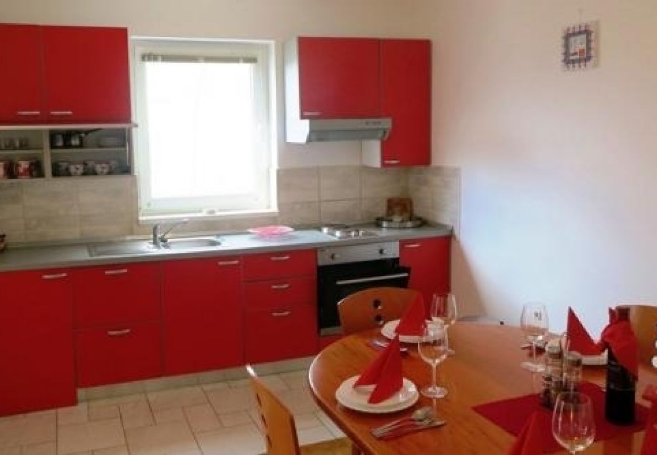 Appartement à Malinska - Appartement dans Malinska avec vue mer, Balcon, Climatisation, WIFI (4689-3)