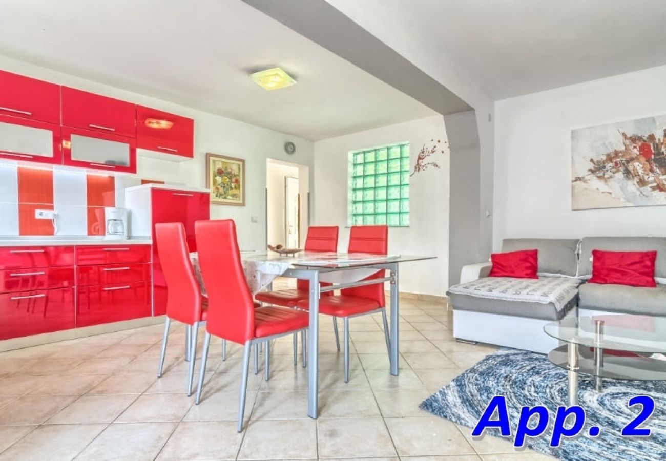 Appartement à Medulin - Appartement dans Medulin avec vue mer, terrasse, Climatisation, WIFI (4635-2)