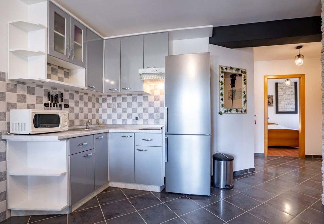 Appartement à Lopar - Appartement dans Lopar avec Balcon, Climatisation, WIFI (4738-2)