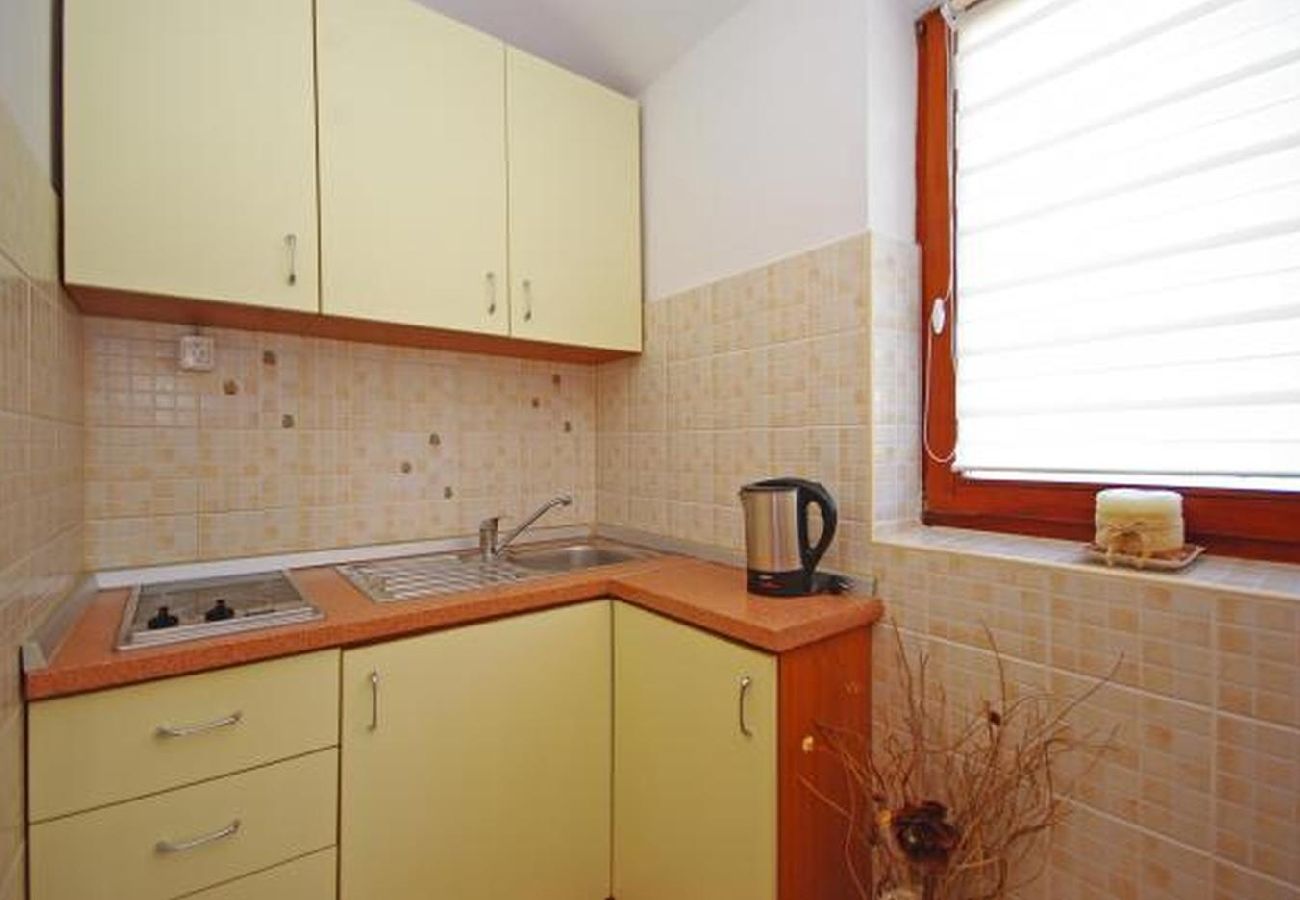 Appartement à Nin - Appartement dans Zaton (Zadar) avec vue mer, loggia, Climatisation, WIFI (4810-4)