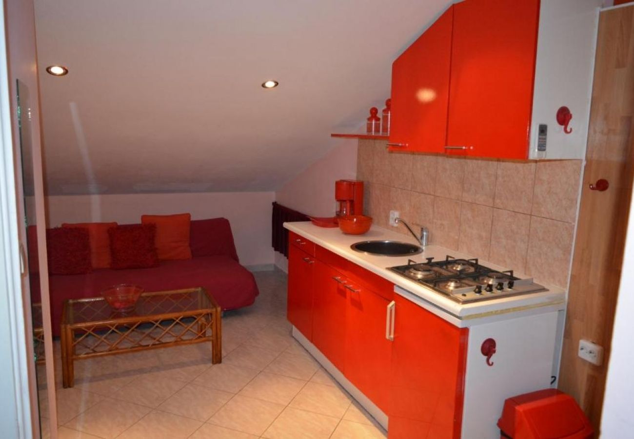 Appartement à Vrsi - Ferienwohnung in Vrsi mit Balkon, Klimaanlage, W-LAN (4824-6)