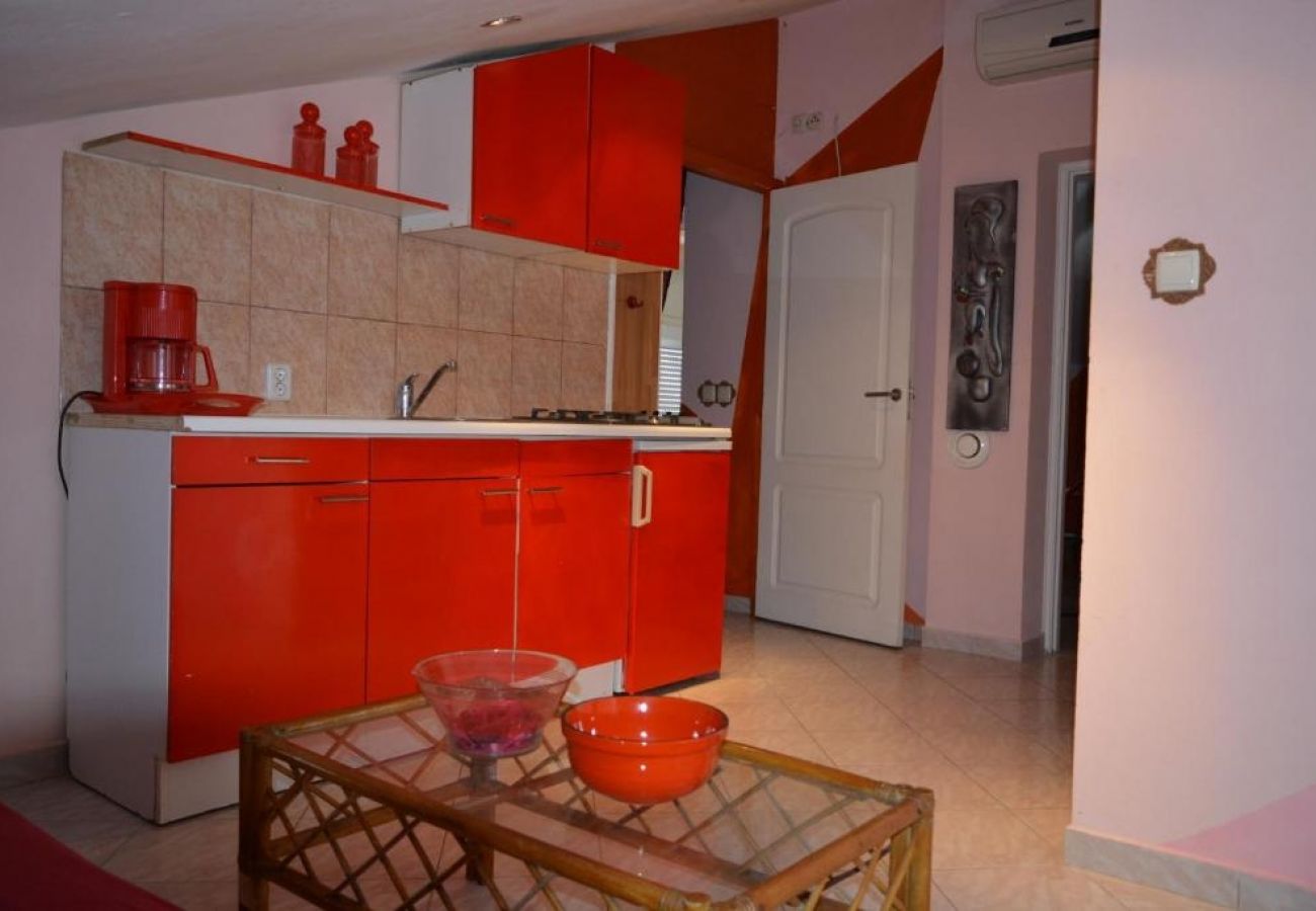 Appartement à Vrsi - Ferienwohnung in Vrsi mit Balkon, Klimaanlage, W-LAN (4824-6)