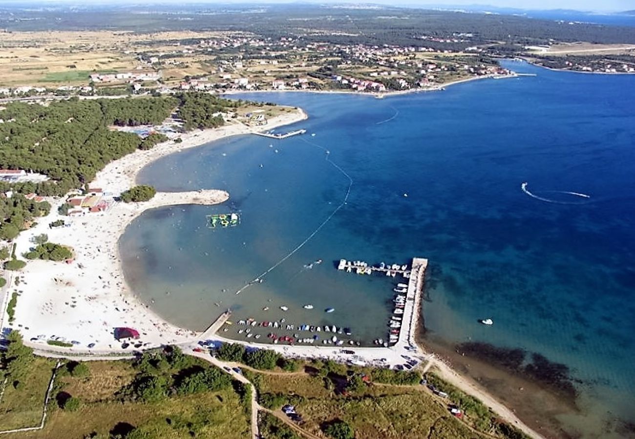 Appartement à Nin - Appartement dans Zaton (Zadar) avec terrasse, Climatisation, WIFI, Machine à laver (4828-1)