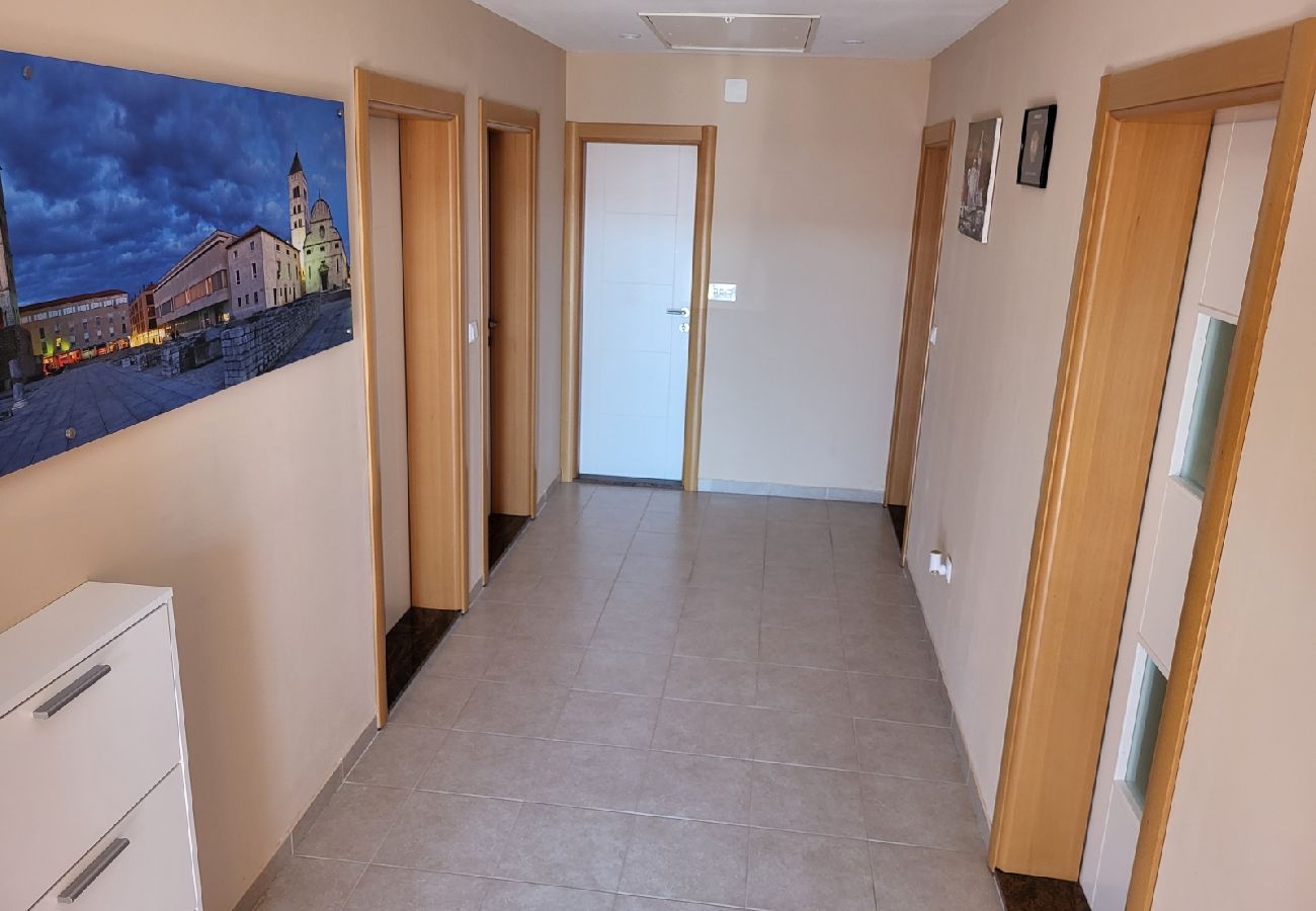 Appartement à Vrsi - Appartement dans Vrsi avec vue mer, terrasse, Climatisation, WIFI (4836-2)