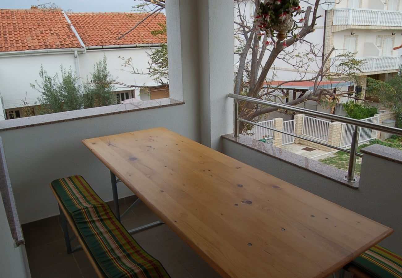 Appartement à Privlaka - Appartement dans Privlaka avec terrasse, Climatisation, WIFI, Machine à laver (4839-1)