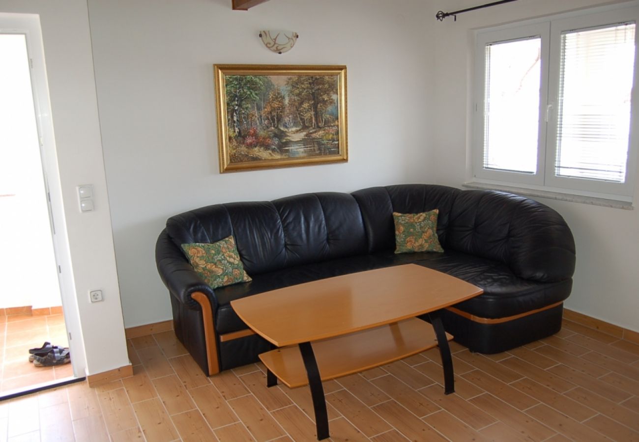 Appartement à Privlaka - Appartement dans Privlaka avec terrasse, Climatisation, WIFI, Machine à laver (4839-1)