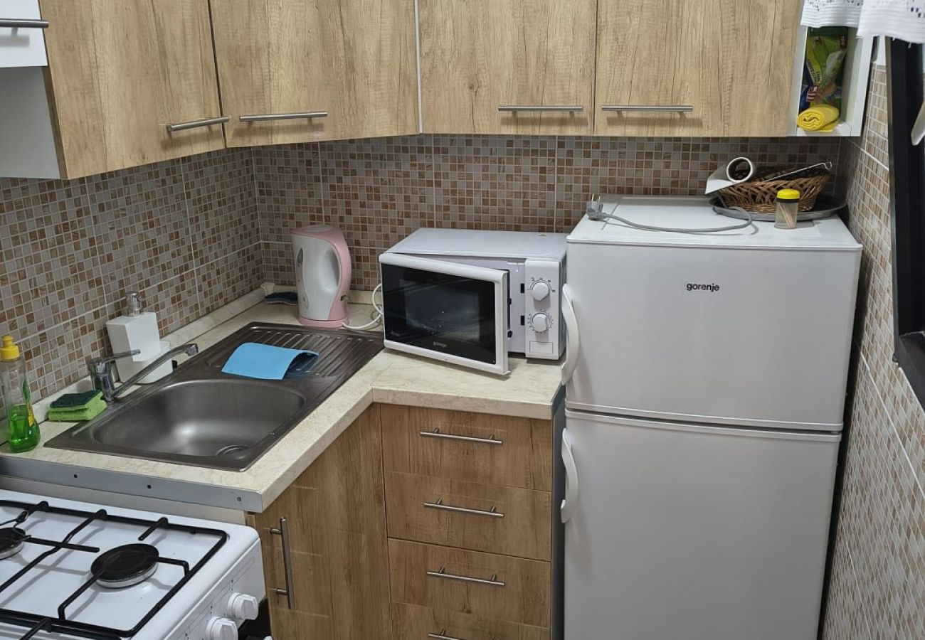 Appartement à Ždrelac - Appartement dans Ždrelac avec Balcon, Climatisation, WIFI, Machine à laver (4834-2)
