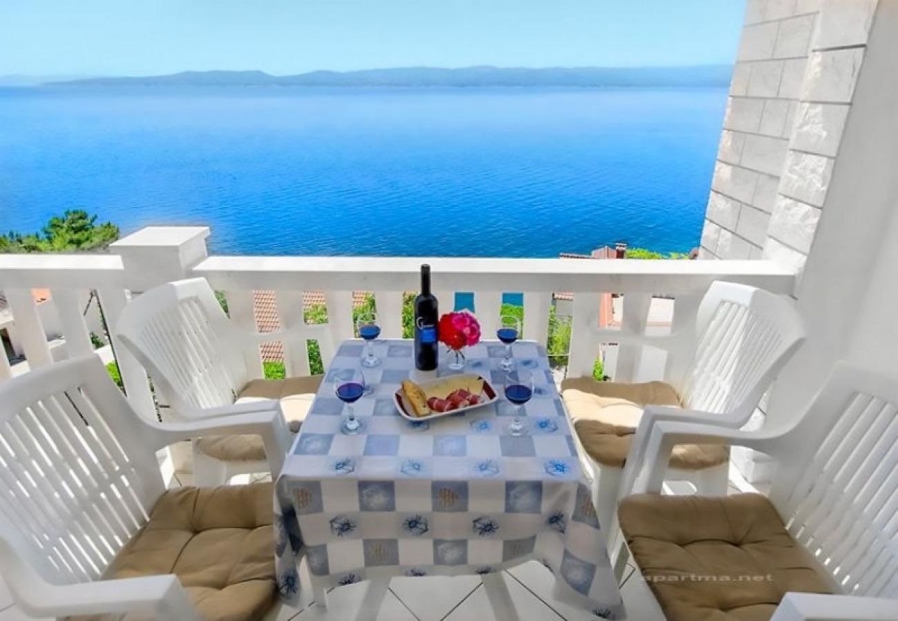 Appartement à Pisak - Appartement dans Pisak avec vue mer, terrasse, Climatisation, WIFI (4871-1)