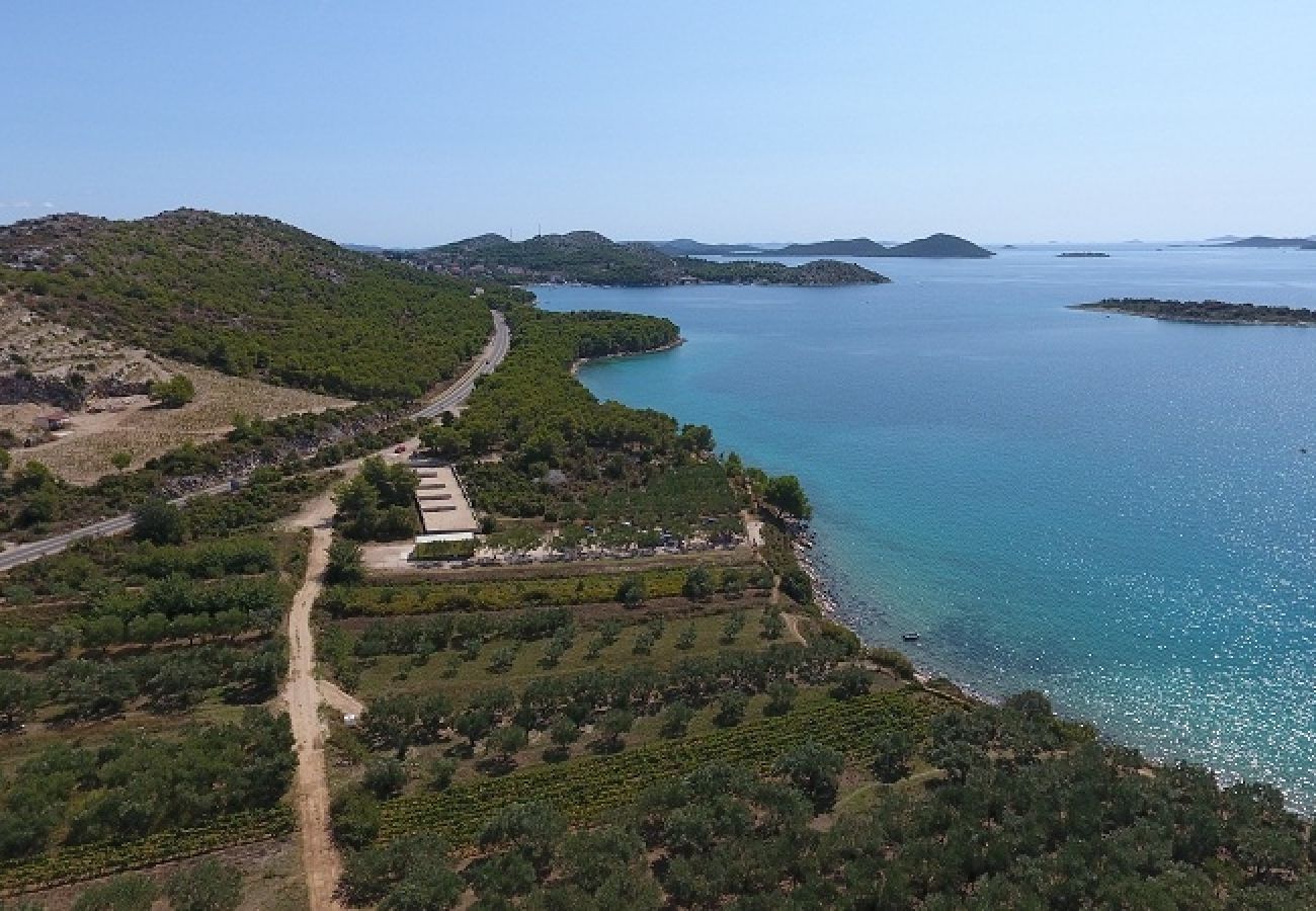 Studio à Pakoštane - Appartement Studio dans Pakoštane avec vue mer, terrasse, Climatisation, WIFI (4852-1)