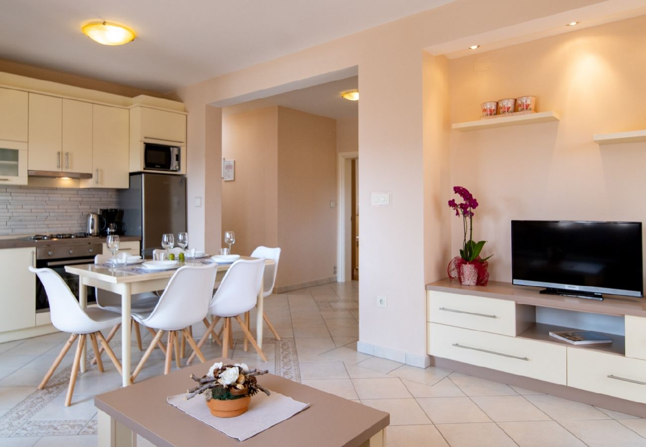 Appartement à Lopar - Appartement dans Lopar avec Balcon, Climatisation, WIFI, Machine à laver (4885-2)