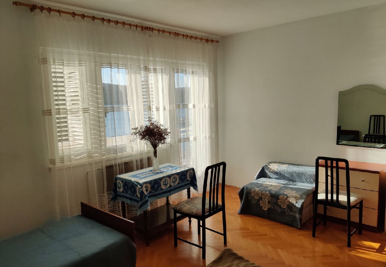 Appartement à Tisno - Appartement dans Tisno avec vue mer, Balcon, Climatisation, WIFI (4874-2)