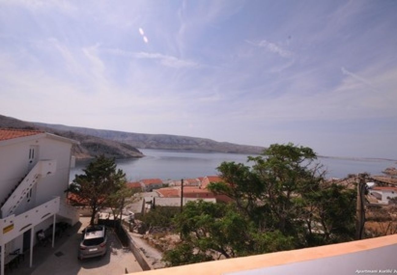 Appartement à Metajna - Appartement dans Metajna avec vue mer, Balcon, Climatisation, WIFI (4890-1)