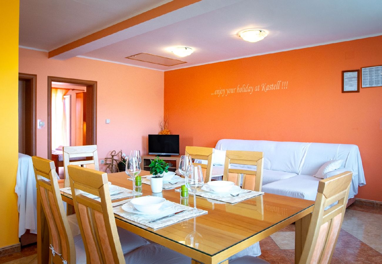 Appartement à Lopar - Appartement dans Lopar avec Balcon, Climatisation, WIFI, Machine à laver (4886-4)