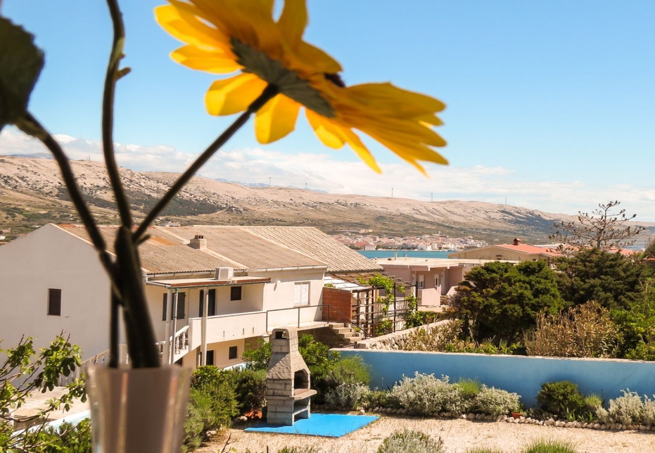 Appartement à Pag - Appartement dans Pag avec vue mer, terrasse, Climatisation, WIFI (4891-2)