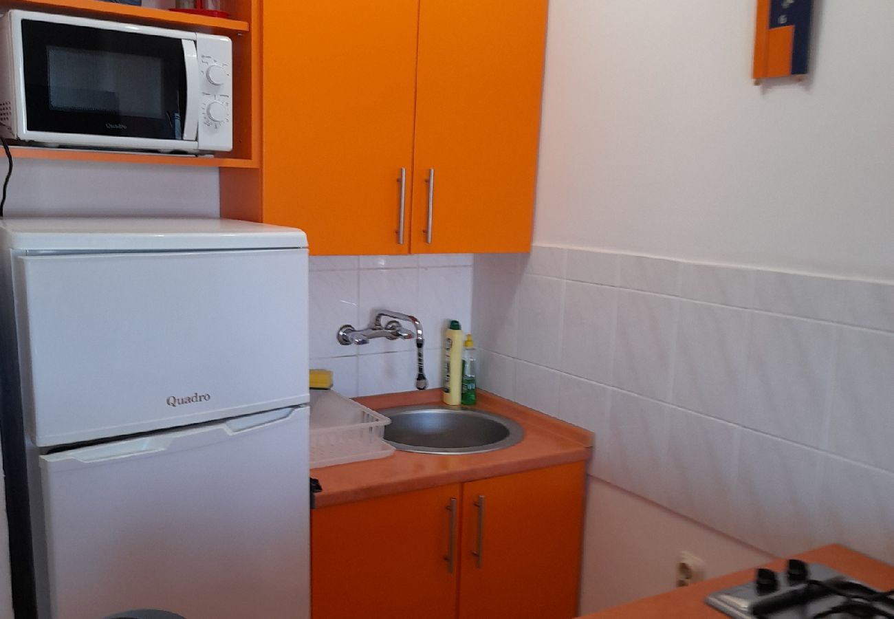 Appartement à Pag - Appartement dans Pag avec vue mer, terrasse, Climatisation, WIFI (4891-1)