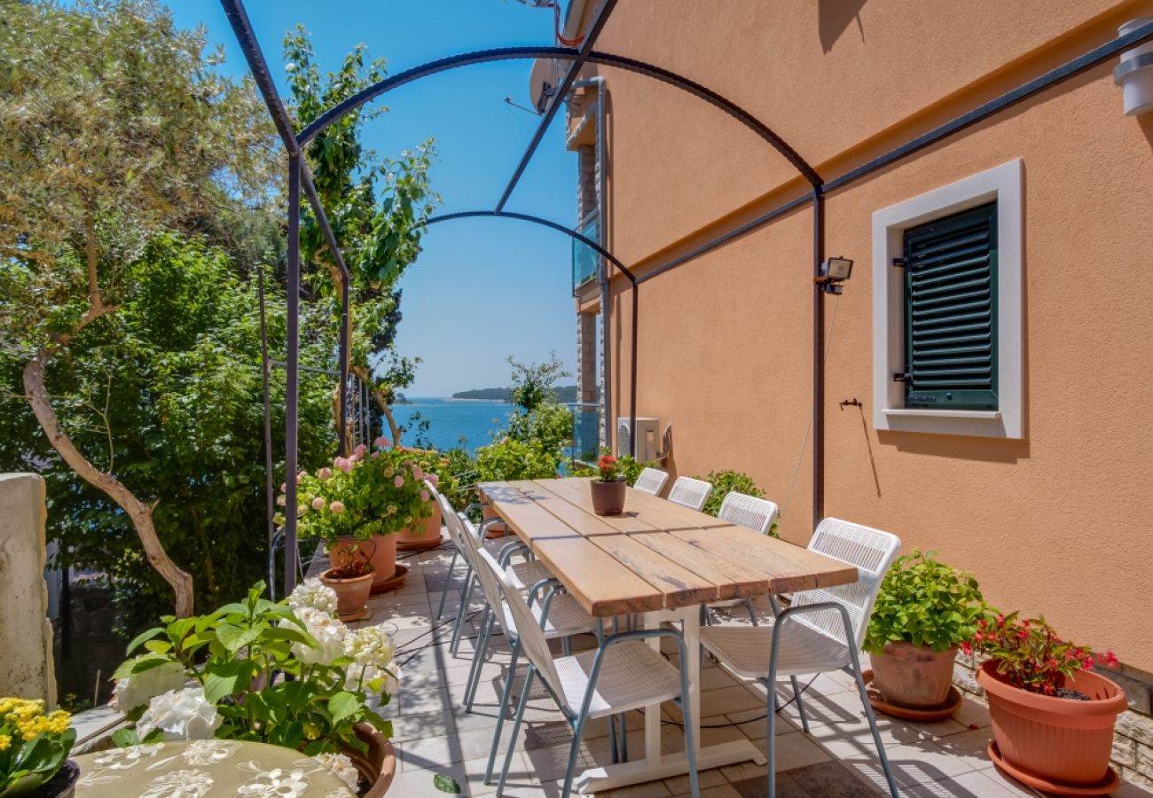 Appartement à Mali Lošinj - Appartement dans Mali Lošinj avec vue mer, Balcon, Climatisation, WIFI (4896-4)