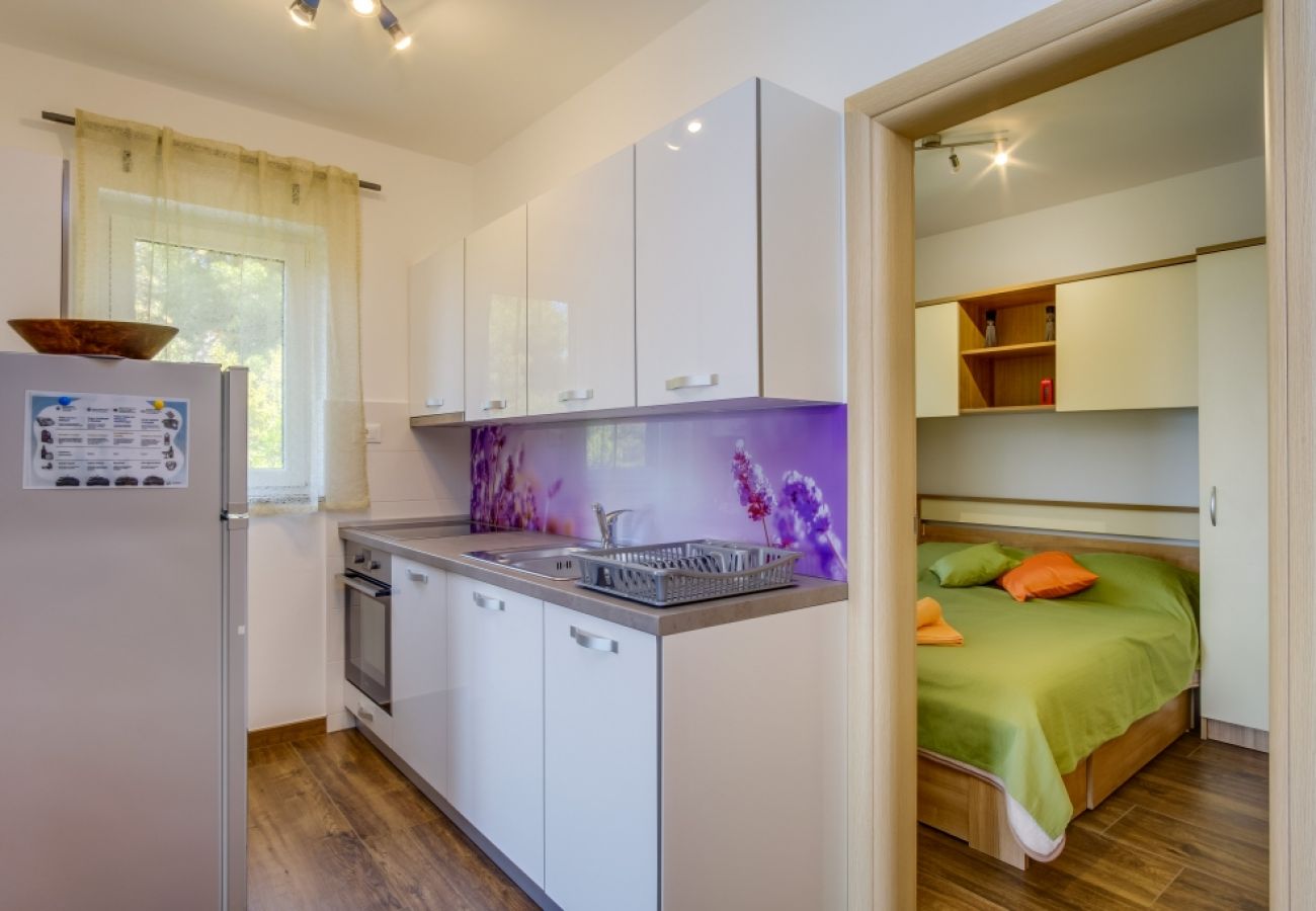 Appartement à Mali Lošinj - Appartement dans Mali Lošinj avec vue mer, Balcon, Climatisation, WIFI (4896-2)