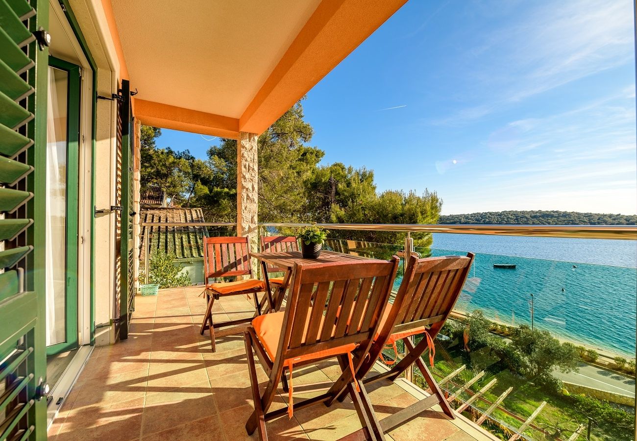 Appartement à Mali Lošinj - Appartement dans Mali Lošinj avec vue mer, Balcon, Climatisation, WIFI (4896-1)