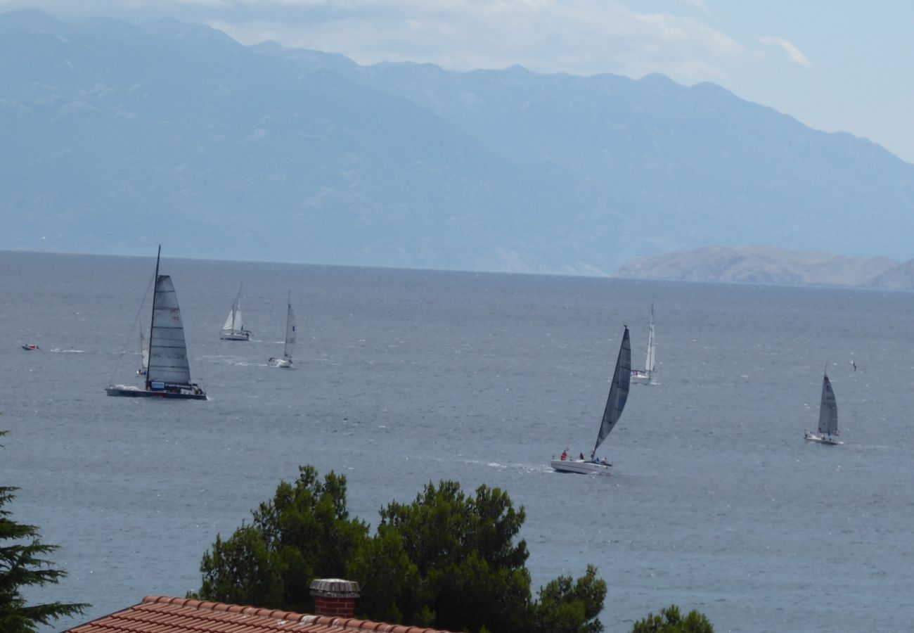 Appartement à Crikvenica - Appartement dans Crikvenica avec vue mer, Balcon, Climatisation, WIFI (4973-1)