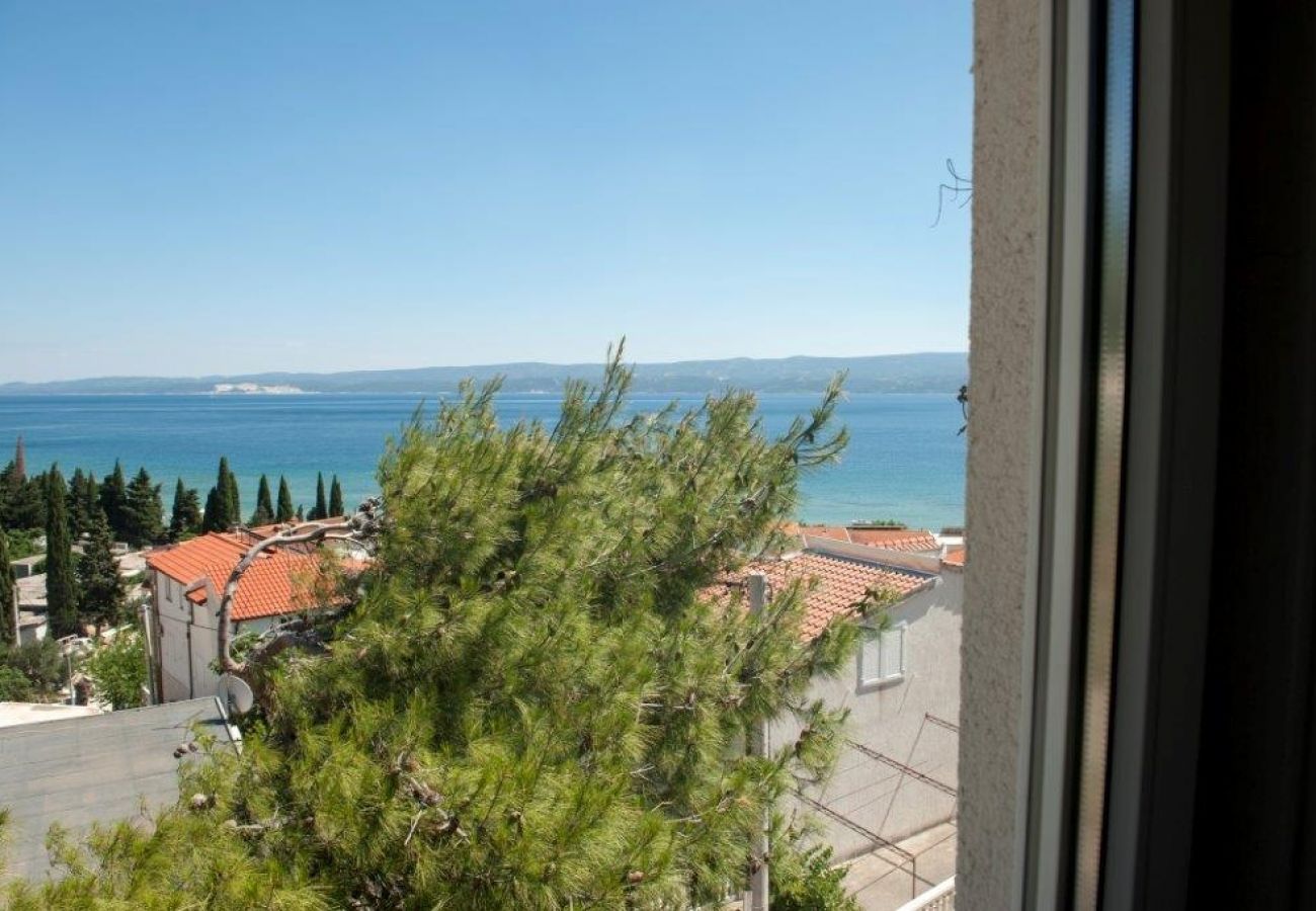 Studio à Duce - Appartement Studio dans Duće avec vue mer, Balcon, Climatisation, WIFI (132-1)