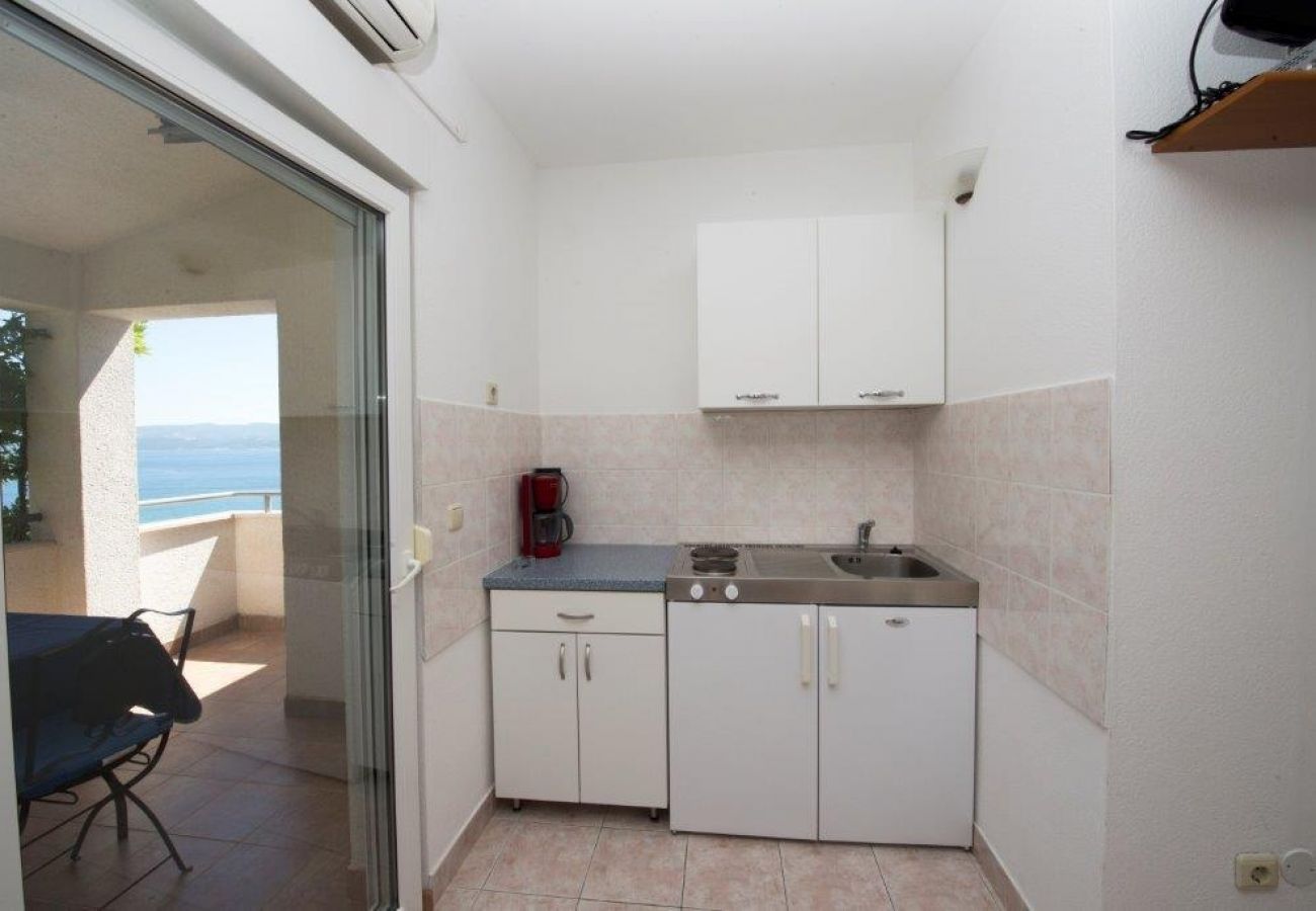 Studio à Duce - Appartement Studio dans Duće avec vue mer, Balcon, Climatisation, WIFI (132-1)