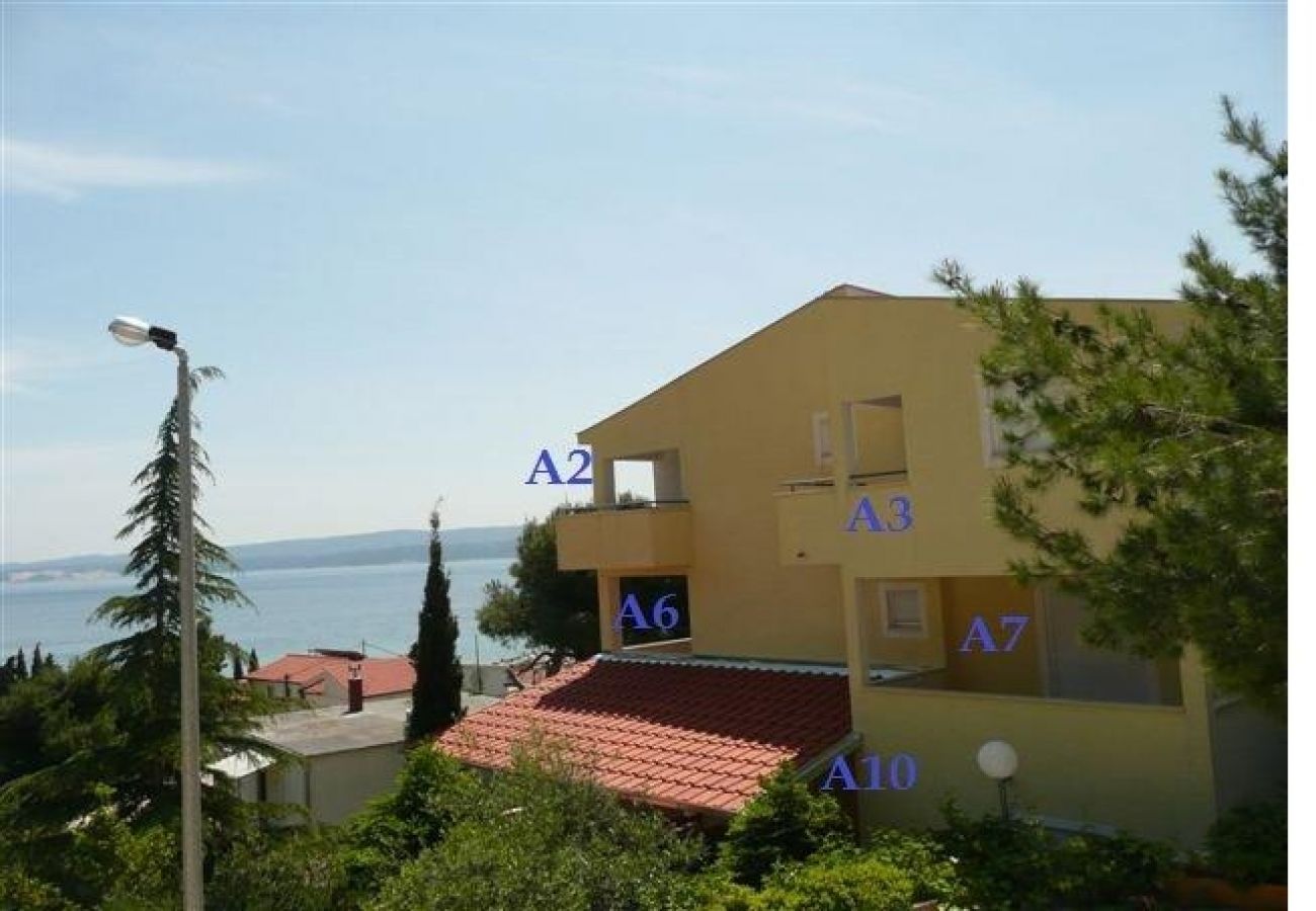 Studio à Duce - Appartement Studio dans Duće avec vue mer, Balcon, Climatisation, WIFI (132-8)