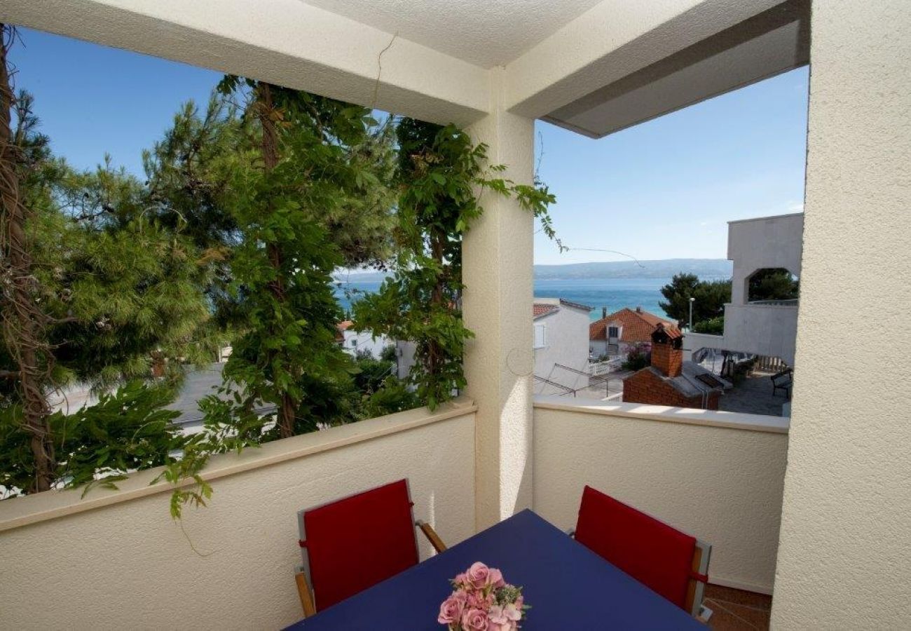 Studio à Duce - Appartement Studio dans Duće avec vue mer, Balcon, Climatisation, WIFI (132-5)