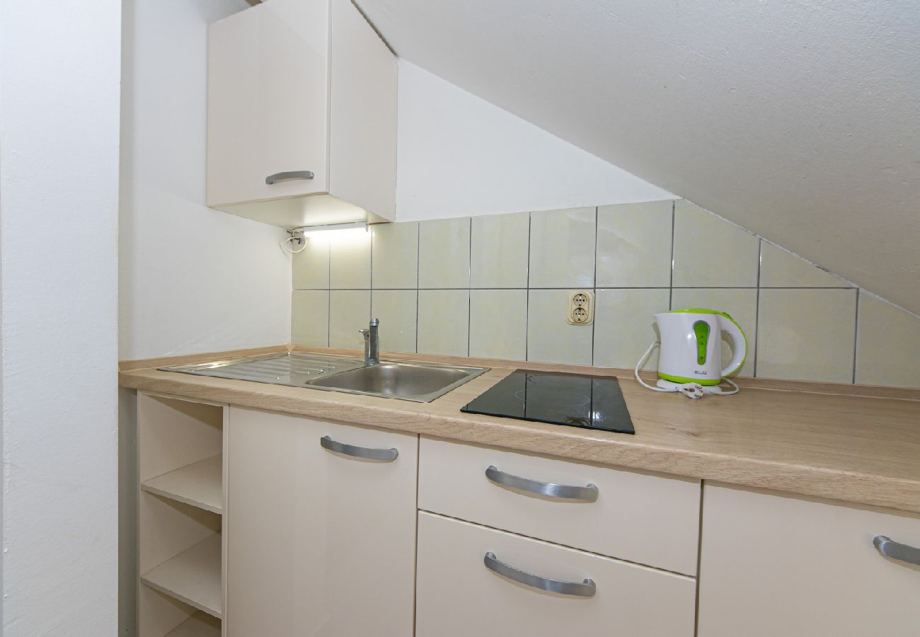 Appartement à Drašnice - Appartement dans Drašnice avec vue mer, terrasse, Climatisation, WIFI (4992-2)