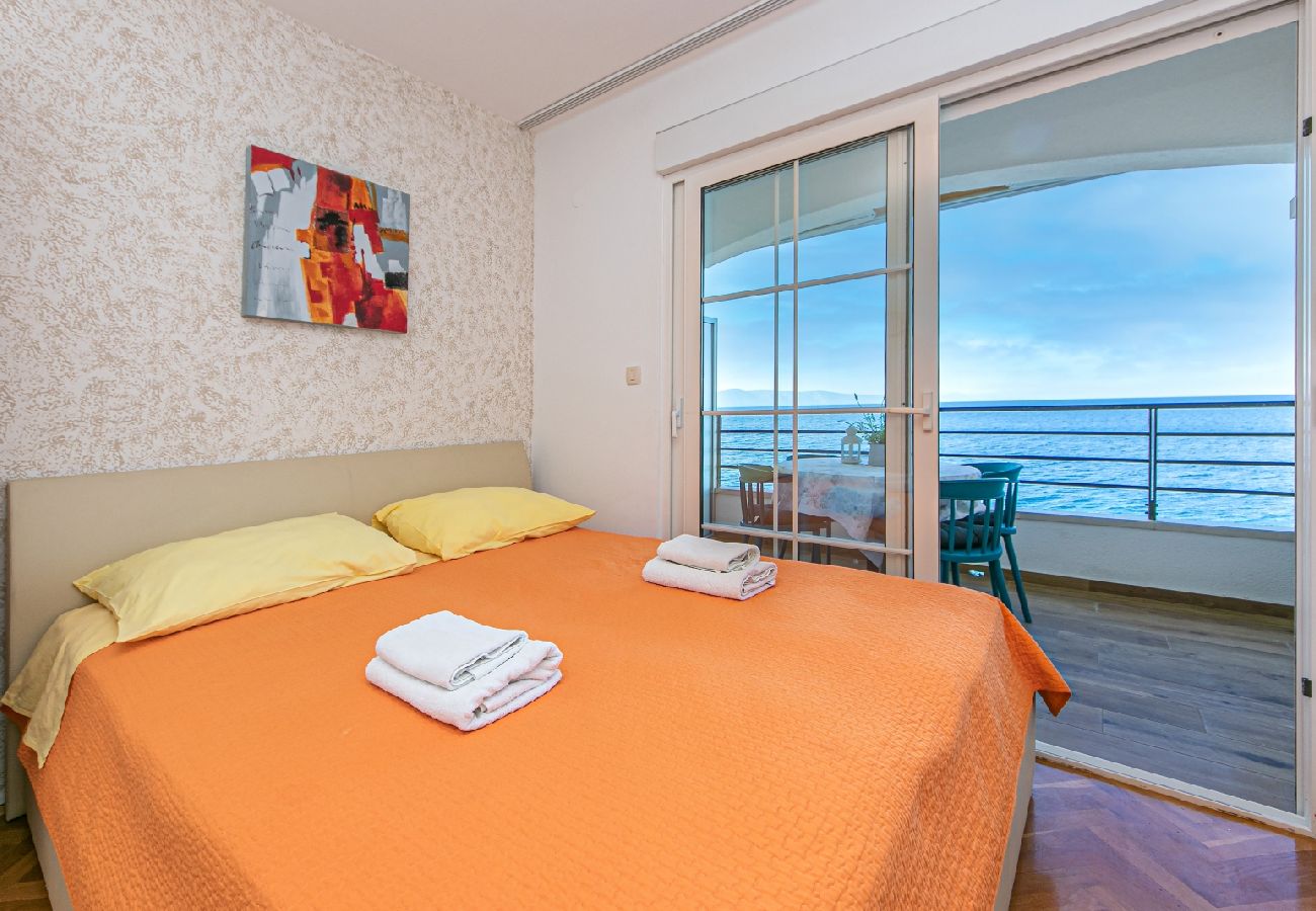 Appartement à Drašnice - Appartement dans Drašnice avec vue mer, terrasse, Climatisation, WIFI (4992-2)